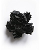 broszki Broszka z jedwabnym czrnym kwiatem
