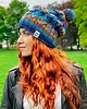 czapki damskie Czapka Handmade Smile Górski Potok