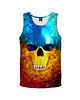 t-shirty dla dziewczynki Bokserka Top Girl DR.CROW Vampire Skull