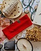 opaski do włosów Ana Moroles,Opaska wełniana 100 % merino,czerwona