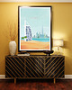 plakaty Dubaj - vintage plakat art giclee