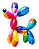 plakaty Plakat balonowy pies 50X70