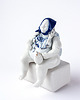 figurki i rzeźby Porcelanowa Figurka, Kobieta W Chabrowej Chuście