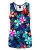 topy damskie DR.CROW Bokserka Damska Colorful Flowers