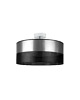 plafony Srebrny plafon do salonu w stylu glamour WENECJA GLAM fi - 30 cm