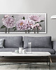 obrazy Obraz na płótnie KWIATY PIWONII- 147x60cm