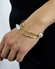 bransoletki złote Bransoleta Sophie 2 Pearls - gold