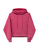 bluza z kapturem damska Bluza basic pink