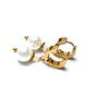 kolczyki pozłacane Kolczyki pozłacane Pearls [white] perły vol. 26 