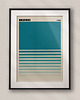 plakaty Minimalistyczny plakat - Bauhaus #18 - Do salonu, sypialni, biura
