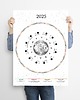 plakaty Plakat Kalendarz księżycowy ogrodnika 2025