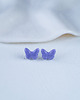 kolczyki ceramiczne Kolczyki porcelanowe MOTYL