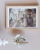 obrazy WYPRZEDAŻ SZTUKI! Akwarela Wnętrze katedry oryginalny obraz 300g 32x46 cm