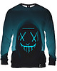 bluzy męskie Bluza Bez Kaptura Męska DR.CROW Neon Mask