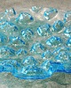 patery i talerze PATERA OKRĄGŁA GUZI BLUE 54 CM