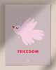 plakaty Plakat FREEDOM 30x40cm