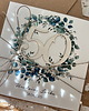 kartki scrapbooking Wyjątkowa kartka ręcznie robiona na 50 urodziny prezent