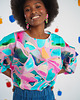 bluzki z długim rękawem damskie Bluzka Watercolor Dream