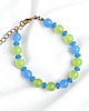 bransoletki z kamieni naturalnych Bransoletka : summer collection : lime in the sky