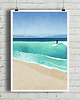 plakaty Plakat Surferka na falach
