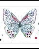 grafiki i ilustracje Motyl deco, 21x30 cm, A4