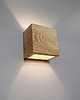 kinkiety Lampa drewniana Kinkiet Jesion 15cmx15cm DREWNO