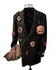 marynarki damskie Dollhouse Blazer  One of One  Upcycled Statement Piece  XS-L