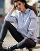 bluza z kapturem damska Bluza C223