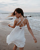 sukienki midi damskie Letnia Sukienka Wear It Proud Coconut
