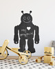 naklejki ścienne do pokoju dziecka ROBOT naklejka tablicowa, folia kredowa