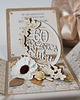 kartki scrapbooking 60 rocznica ślubu, diamentowe gody, exploding box, kartka 3d
