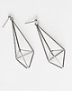 kolczyki srebrne Kolczyki For the Love of Geometry v Silver