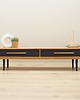 komody i szafki Lowboard dębowy, skandynawski design
