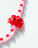 chokery Choker Krab - Czerwony