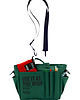 pokrowce i etui - organizery Organizer "SERCE TORBY" green z pasem