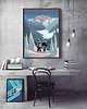 plakaty Snowboard Therapy - vintage plakat 50x70 cm