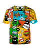 t-shirty męskie Męski T-shirt DR.CROW Komiks
