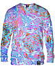 bluza bez kaptura damska Bluza Bez Kaptura Damska DR.CROW Pastel Rococo