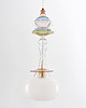 lampy wiszące Lampa wisząca szklana Pastelowy sorbet
