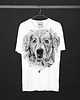 t-shirty męskie Golden Retriever Dog Men's T-shirt white