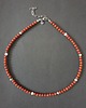 chokery Naszyjnik choker ROOTS jaspis czerwony, jaspis dalmatyński, howlit