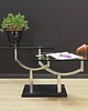 stoliki kawowe Stolik kawowy metalowy, duński design, lata 90