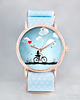 zegarki damskie Star Girl Love Rower- zegarek + opak