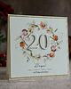 kartki scrapbooking Personalizowana kartka na 20 urodziny, BH 65