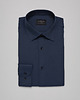 koszule męskie Koszula męska granatowa 00367 długi rękaw slim fit 164/170 38