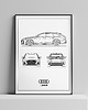 plakaty Plakat Legendy Motoryzacji - Audi RS6