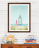 plakaty Floryda - vintage plakat A3 art giclee