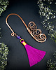 zakładki do książek Miedziana zakładka do książki wire wrapping