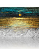obrazy OBRAZ NA PŁÓTNIE - 120x80cm - ABSTRAKCJA HORYZONT