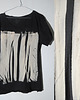 t-shirt damskie natural rectangle / black
